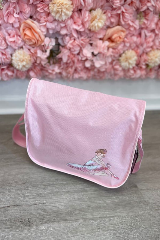 Bloch Ballerina Shoulder Bag in Pink Style A322 at The Dance Shop Long Island