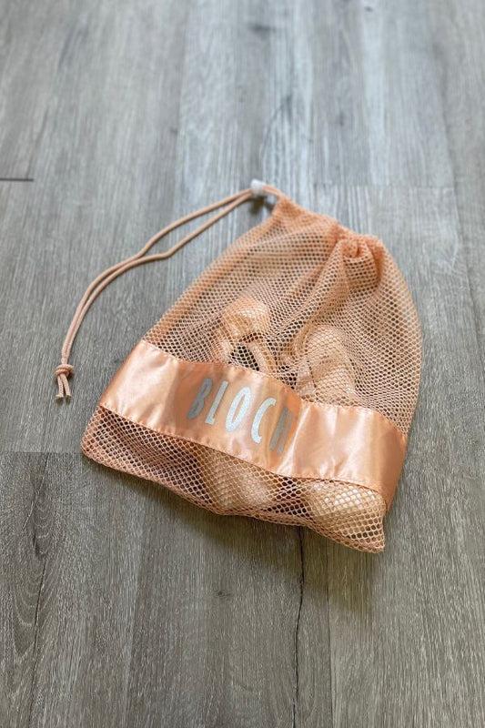 Bloch Large Pointe Shoe Bag in Pink Nylon Style A327 at The Dance Shop Long Island