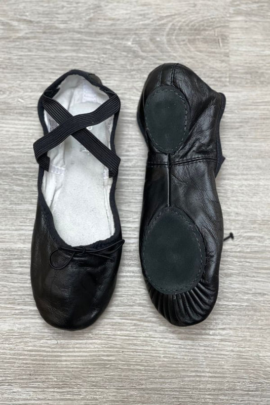 Bloch Prolite 2 Ladies Black Leather Split Sole Ballet Shoes S0208L at The Dance Shop Long Island