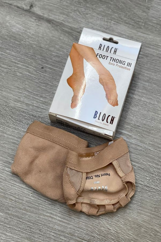 Bloch Ladies Suede Foot Thong 3 at The Dance Shop Long Island