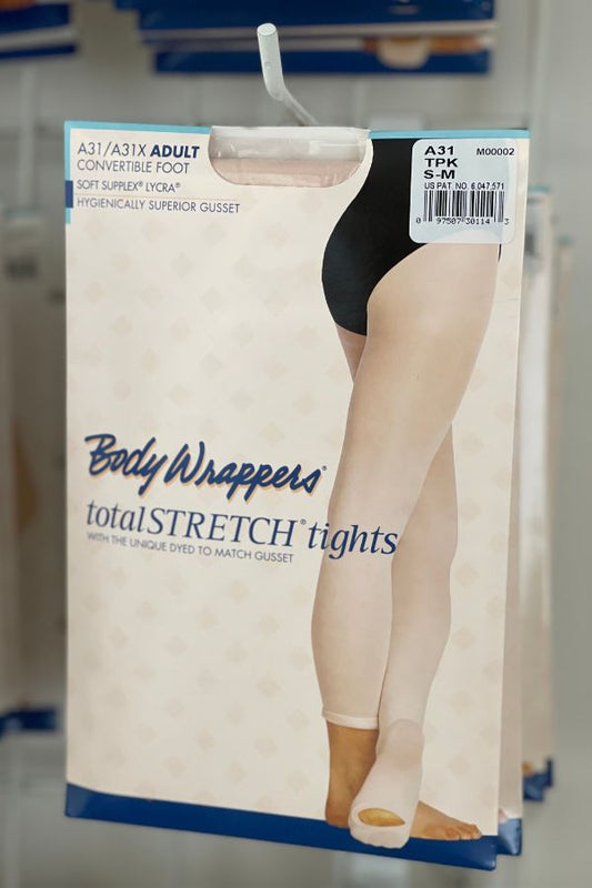 Adult Convertible Tights from Body Wrappers A31 at The Dance Shop Long Island