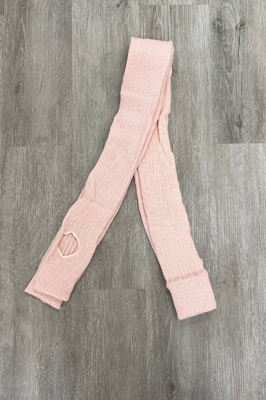 Body Wrappers 48 Inch Stirrup Leg Warmers in Theatrical Pink Style 92 at The Dance Shop Long Island
