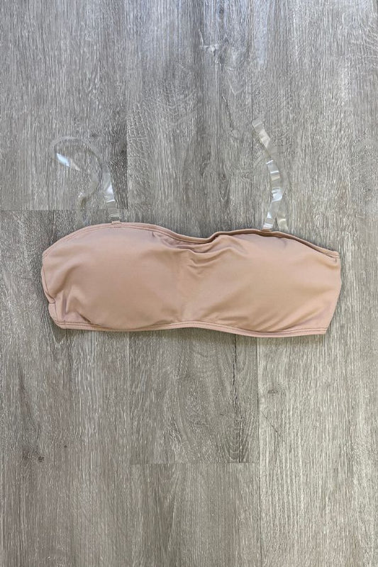 Body Wrappers Padded Bandeau Bra in Nude Style 274 at The Dance Shop Long Island