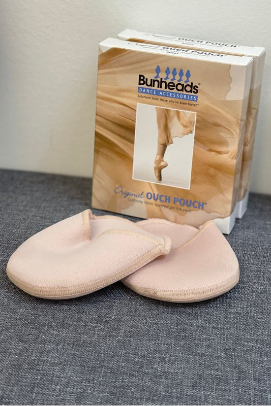 Bunheads Original Ouch Pouch Toe Pads in Natural BH005 at The Dance Shop Long Island
