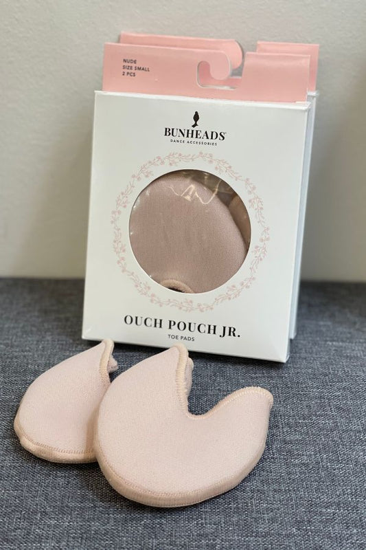 Bunheads Ouch Pouch Jr. Nude BH1094 Toe Pads at The Dance Shop Long Island