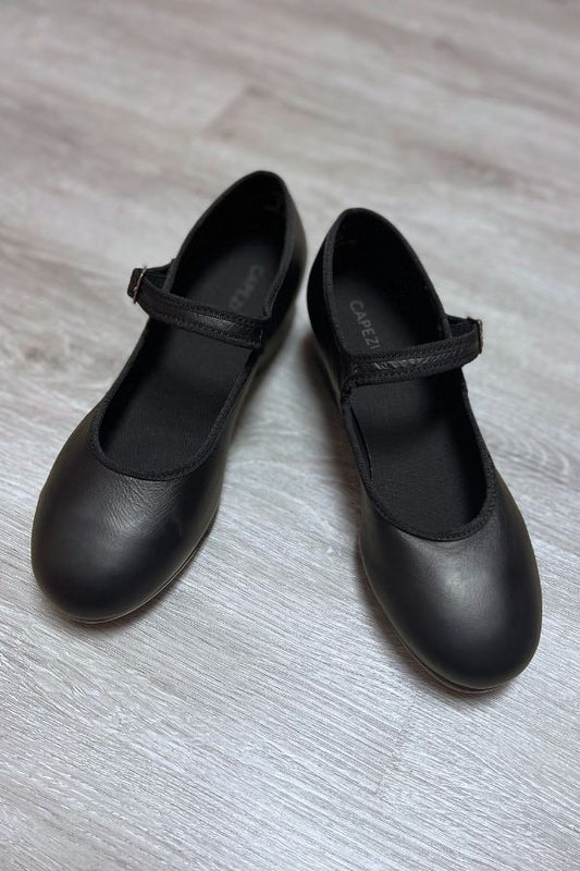Capezio Adult Mary Jane Buckle Tap Shoes in Black at The Dance Shop Long Island