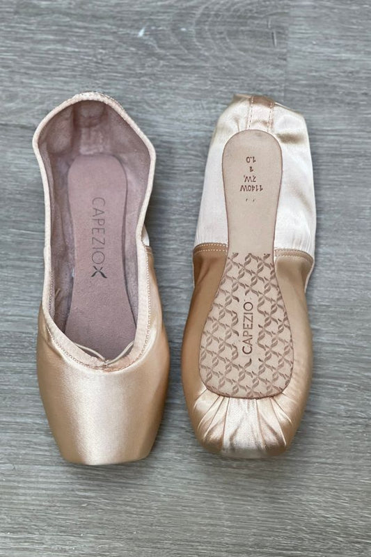 Capezio Kylee Pointe Shoes in petal pink at The Dance Shop Long Island