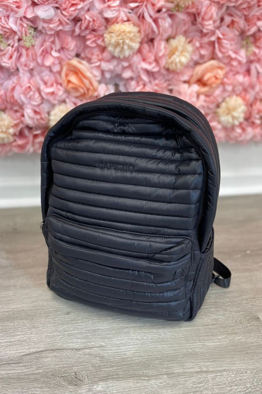 Capezio Parker Backpack in Black Style B277 at The Dance Shop Long Island