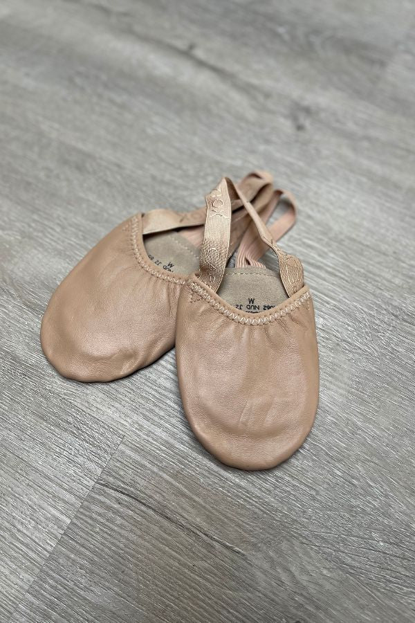 Capezio Pirouette II Leather Turners in Nude at The Dance Shop Long Island