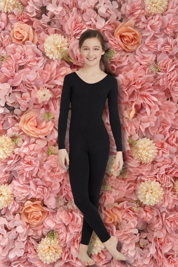 Capezio Black Unitard for girls at The Dance Shop Long Island