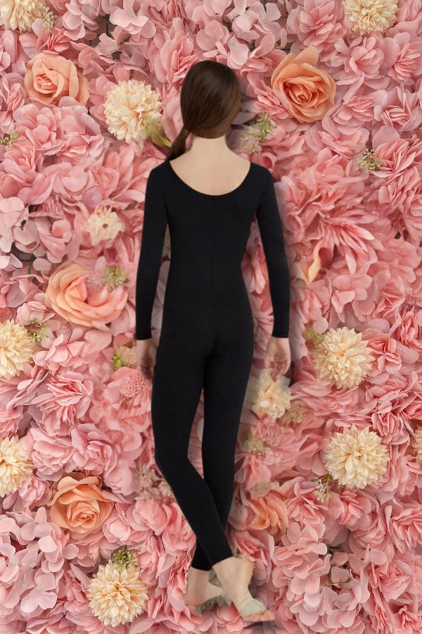 Capezio Black Unitard for girls at The Dance Shop Long Island