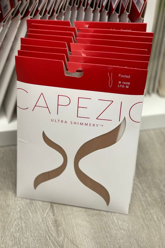 Capezio Ultra Shimmery Footed Dance Tights at The Dance Shop Long Island