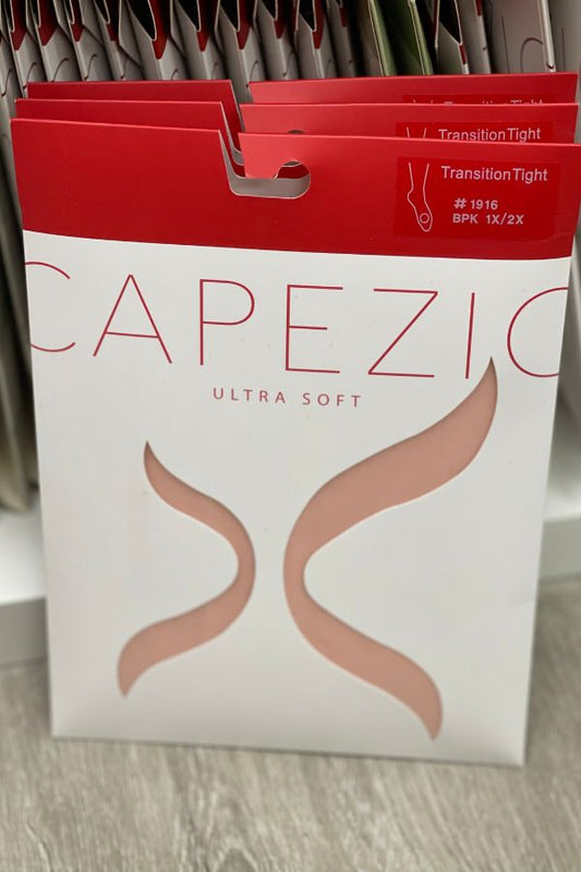 Capezio Ultra Soft Adult Transition Dance Tights in Ballet Pink Style 1916 at The Dance Shop Long Island