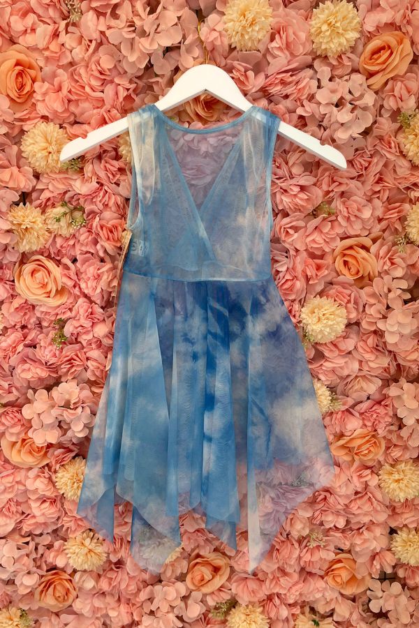 Eurotard Children's Wrap Front Overlay in Rain Style 84118C at The Dance Shop Long Island
