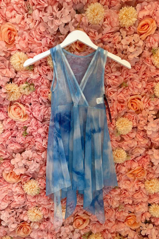 Eurotard Children's Wrap Front Overlay in Rain Style 84118C at The Dance Shop Long Island