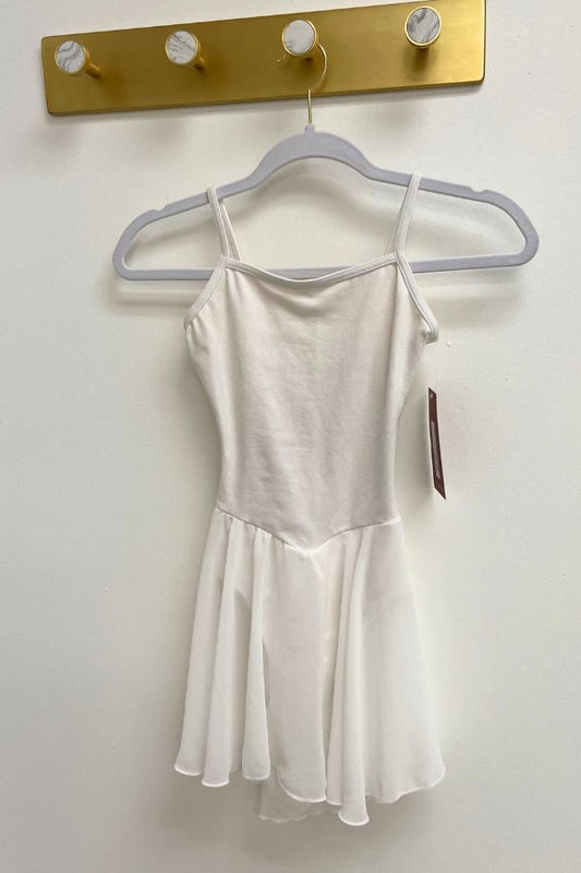 Camisole Dance Dress by Mirella in White at The Dance Shop Long Island