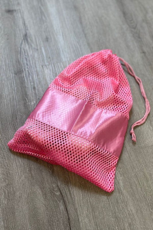 Pillows for Pointes Super Pillowcase Mesh Bag in Hot Pink at The Dance Shop Long Island