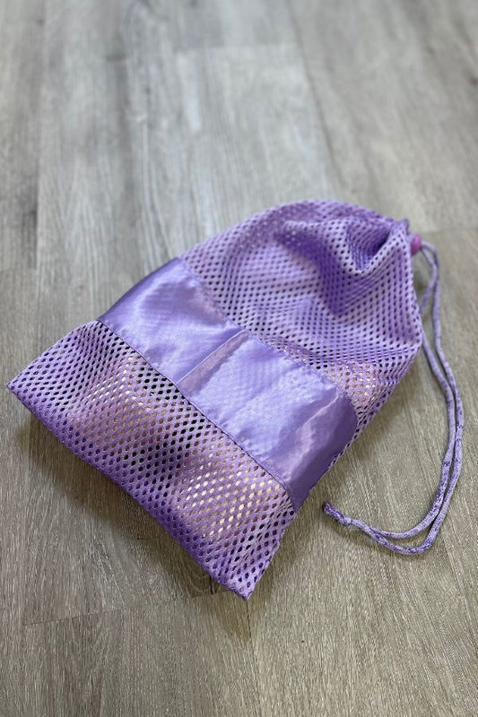 Pillows for Pointes Super Pillowcase Mesh Bag in Lavender at The Dance Shop Long Island