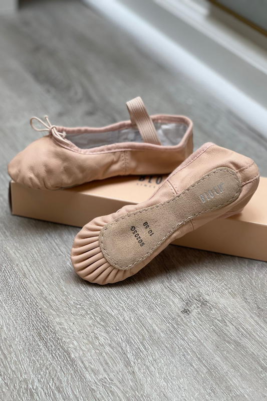 Bloch Dansoft Full Sole Ballet Shoes in Pink at the Dance Shop Long Island